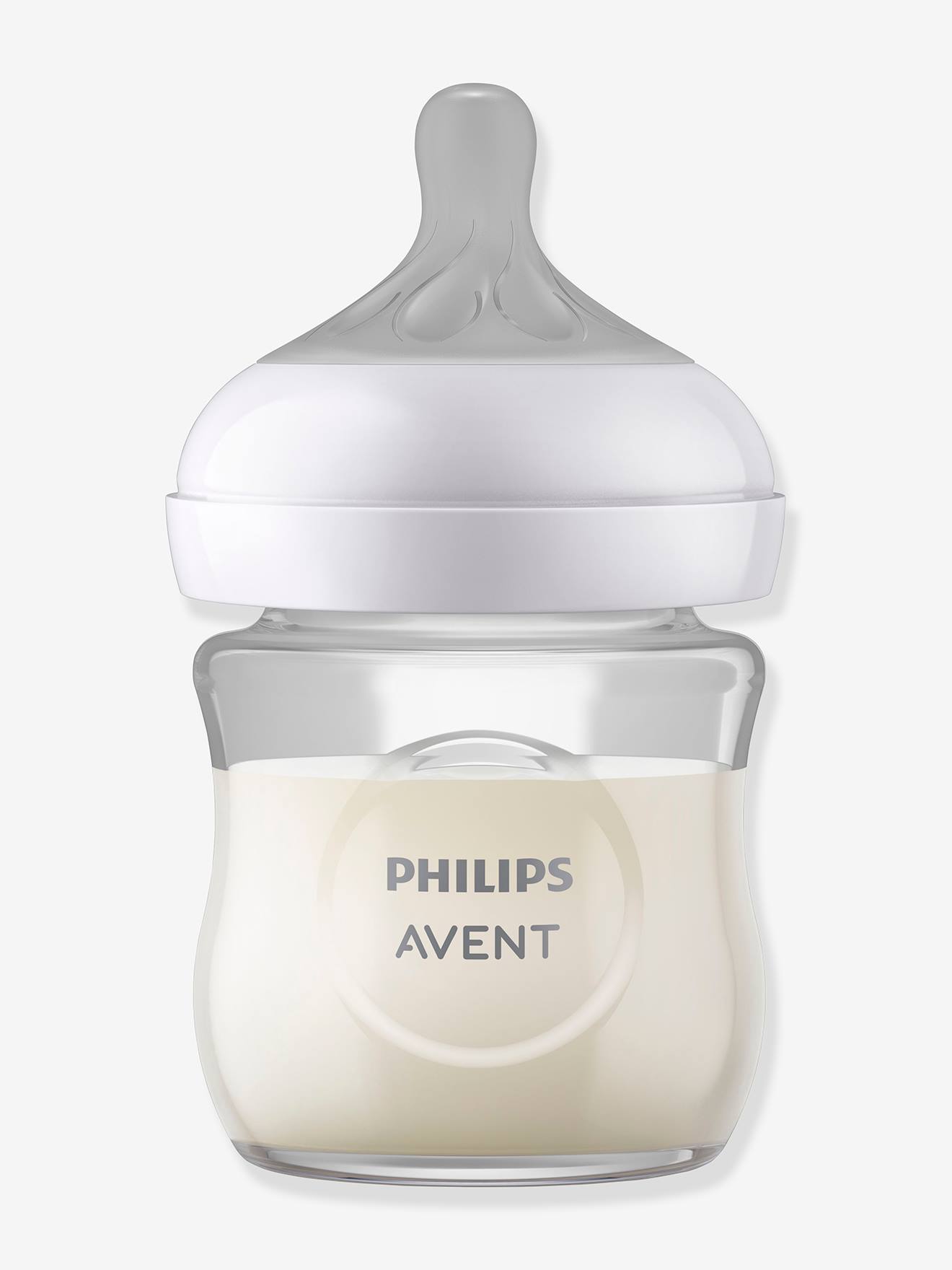 Glazen flesje 120 ml Philips AVENT Natural Response doorzichtig Top Merken Winkel